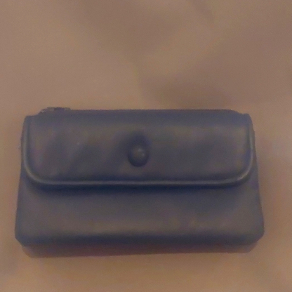Nina Ricci vintage black leather wallet